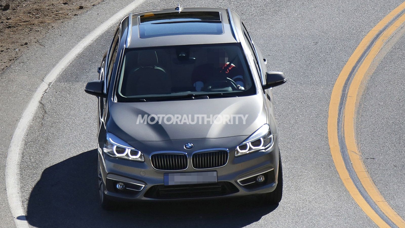 2014 BMW 2-Series Active Tourer spy shots