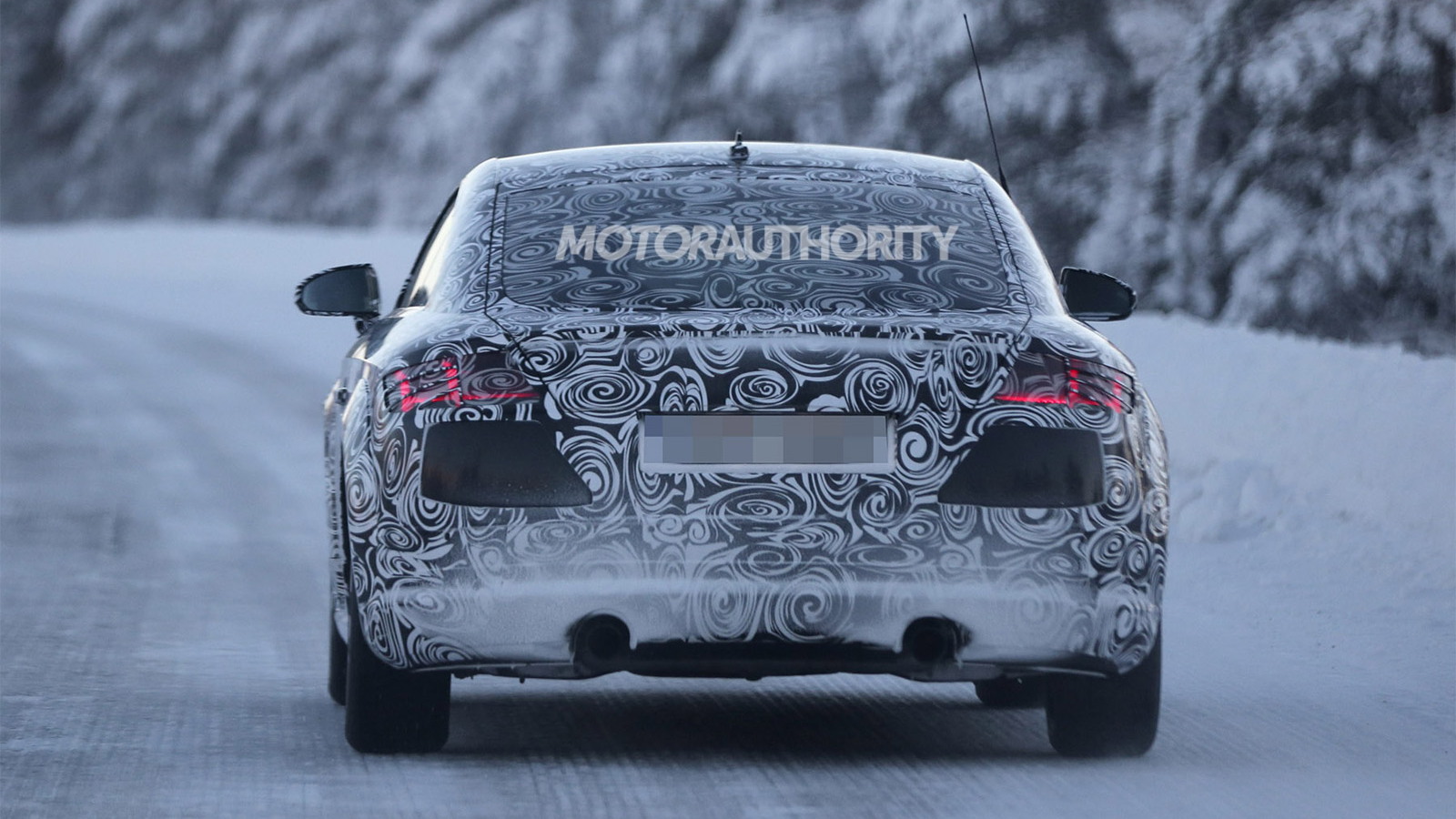 2015 Audi TT spy shots