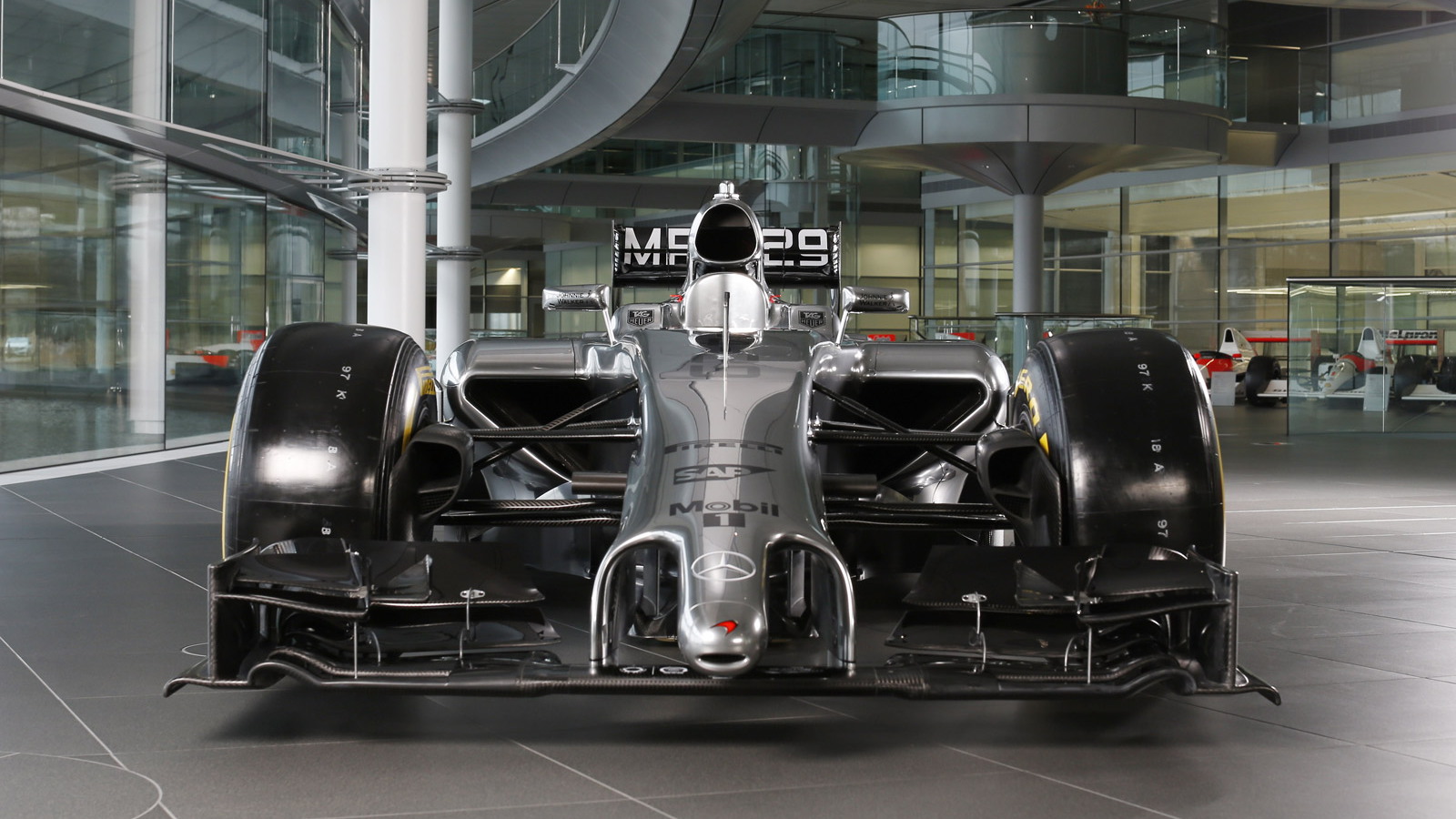 McLaren’s MP4-29 2014 Formula One car