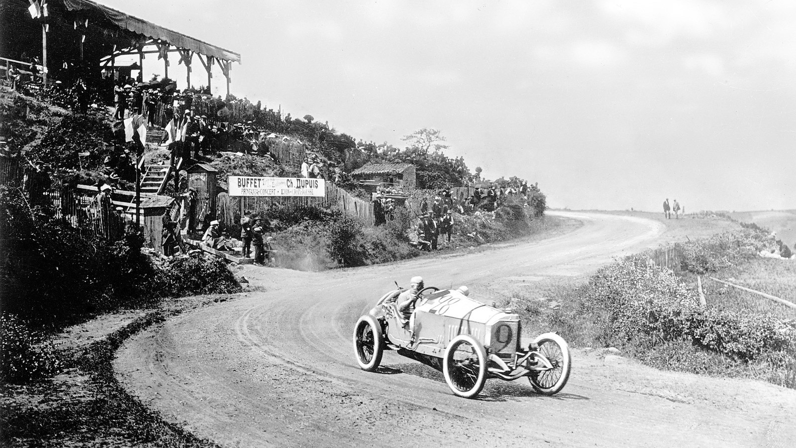 1914 Mercedes Grand Prix race car