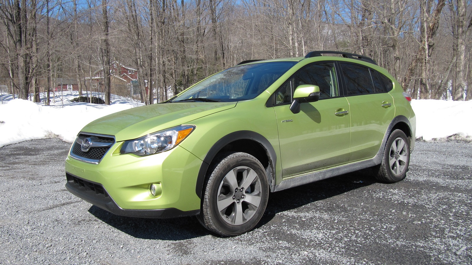 2014 Subaru XV Crosstrek Hybrid, Catskill Mountains, NY, March 2014