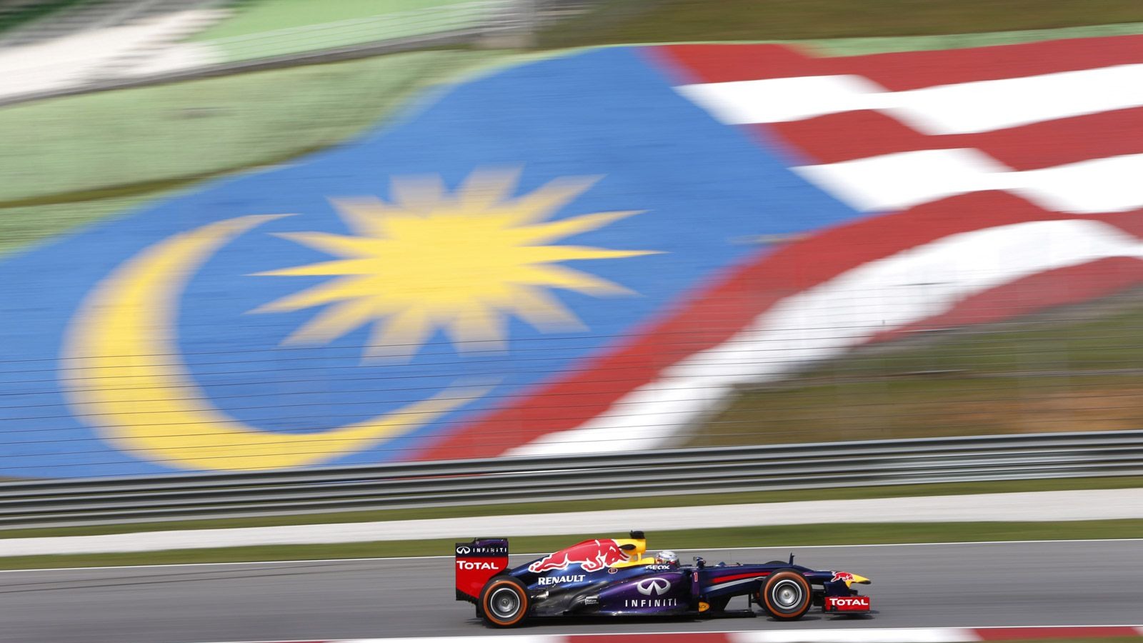 Red Bull Racing at the Formula One Malaysian Grand Prix