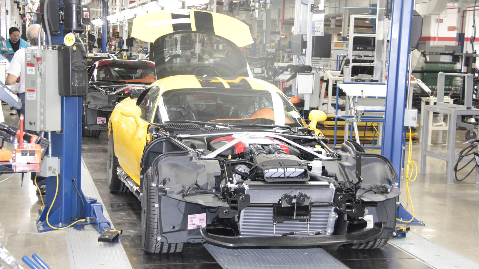 Viper production at Conner Avenue Assembly Plant