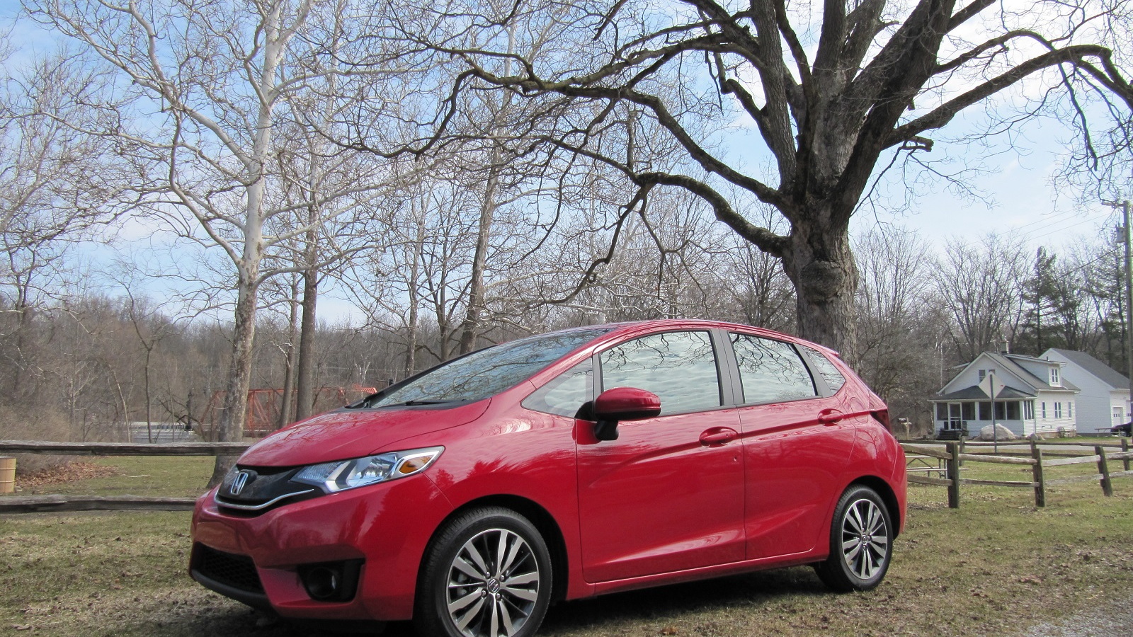 2015 Honda Fit, test drive around Ann Arbor, Michigan, Apr 2014