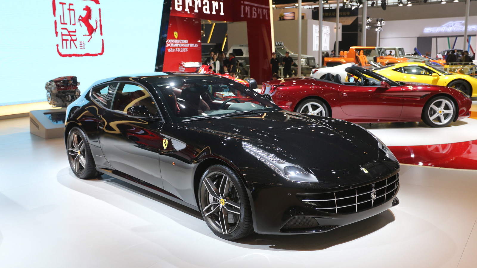 Ferrari Chinese year of the horse logo unveiled at 2014 Beijing Auto Show