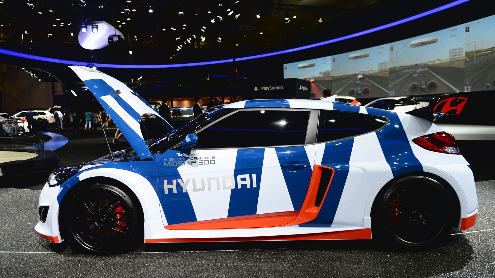 Hyundai Veloster Midship concept, 2014 Busan Auto Show