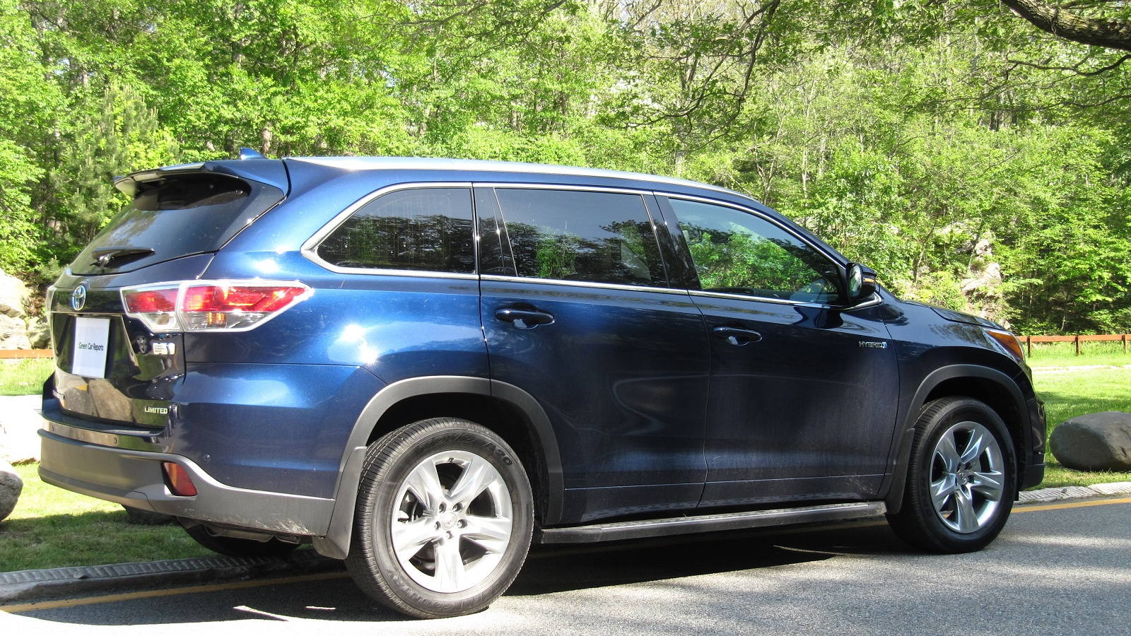 2014 Toyota Highlander Hybrid, Palisades Interstate Park, New York, June 2014
