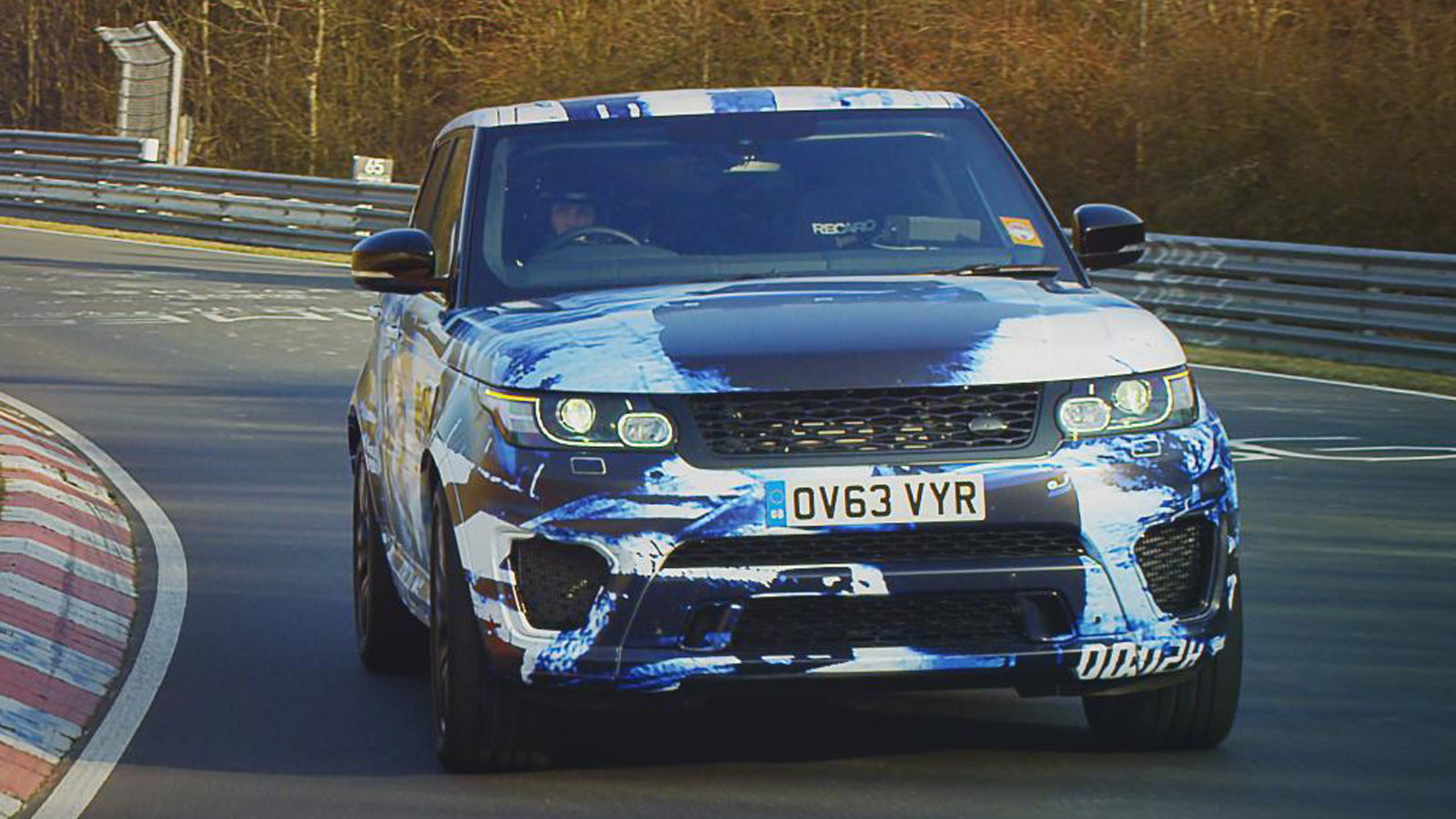 2015 Land Rover Range Rover Sport SVR prototype