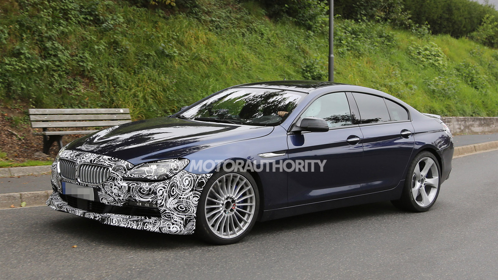 2016 BMW Alpina B6 Gran Coupe facelift spy shots