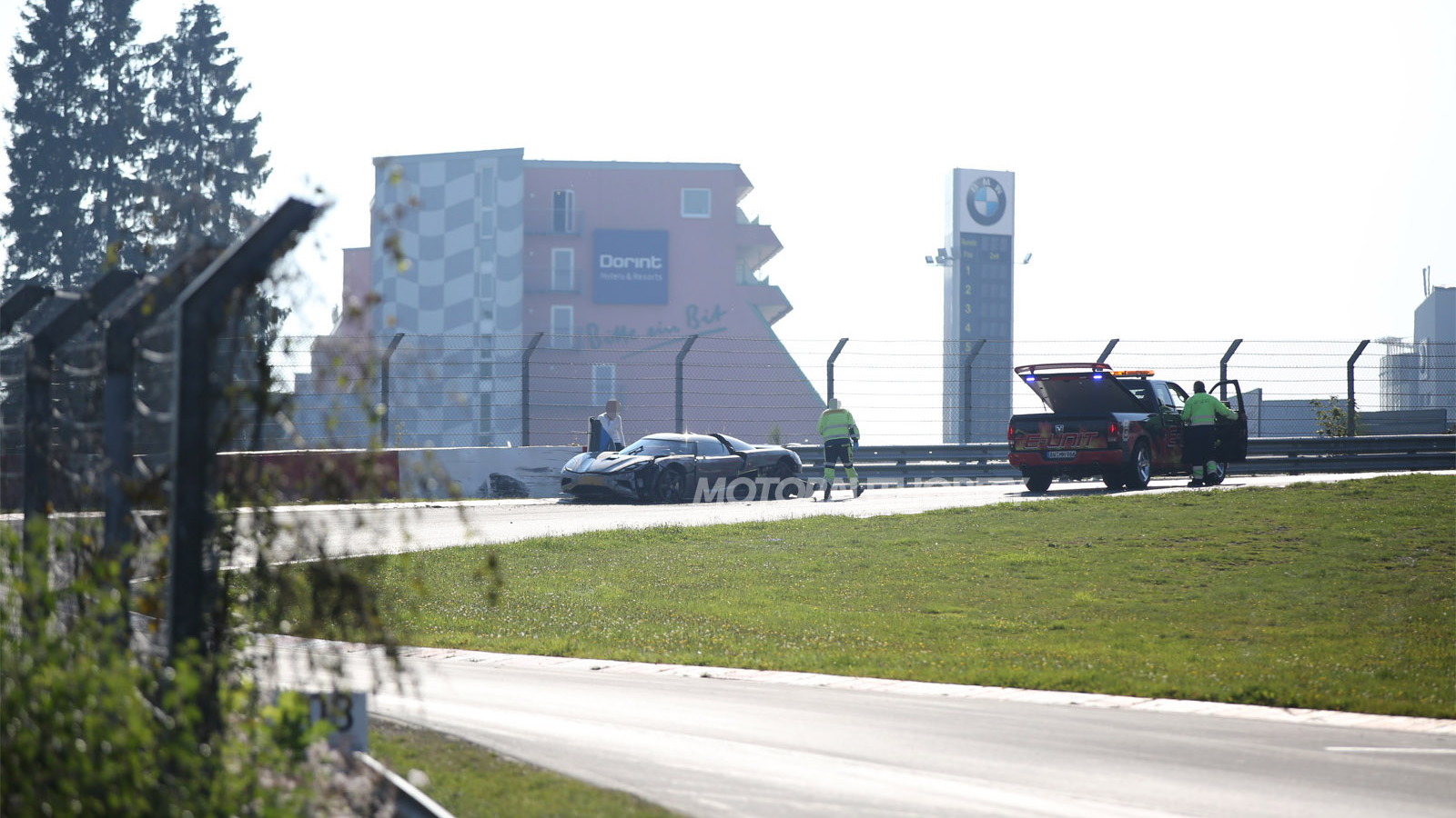 2016 Koenigsegg Agera R prototype crashed at the Nürburgring
