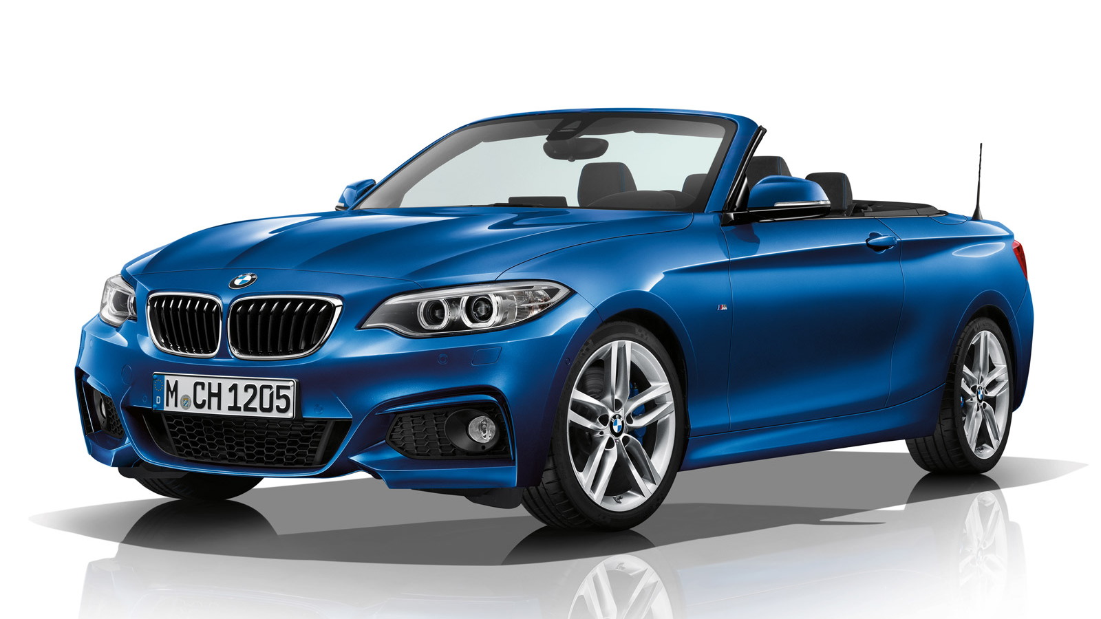 2015 BMW 2-Series Convertible equipped with M Sport package