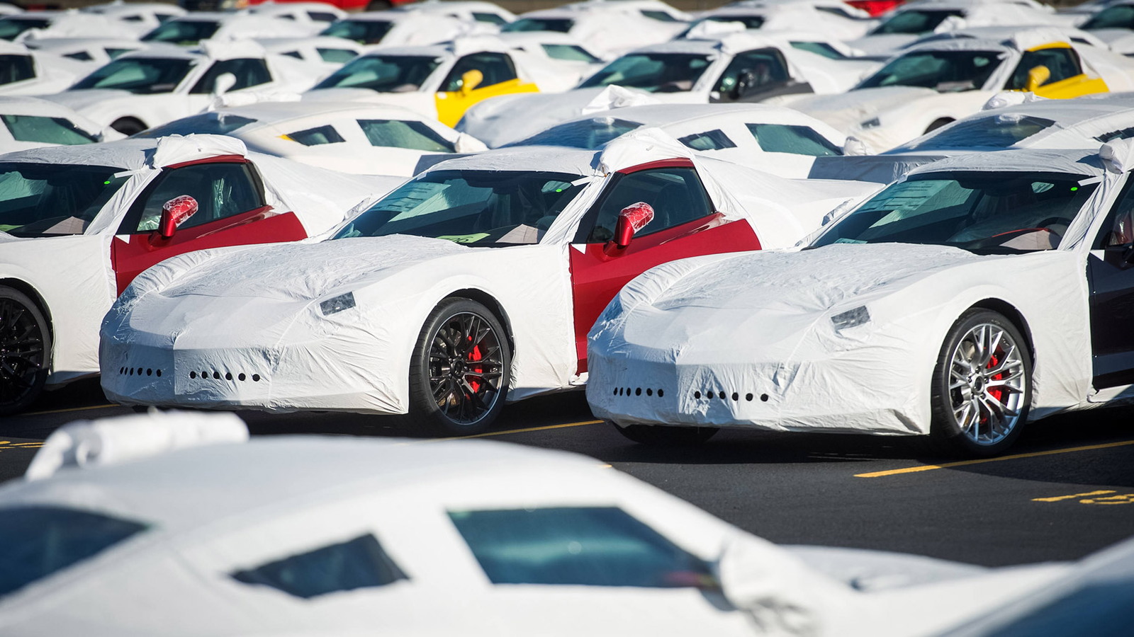 2015 Chevrolet Corvette Z06 being shipped out to dealers