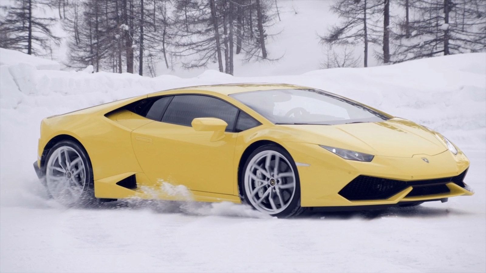 Lamborghini Huracán at Winter Driving Academy