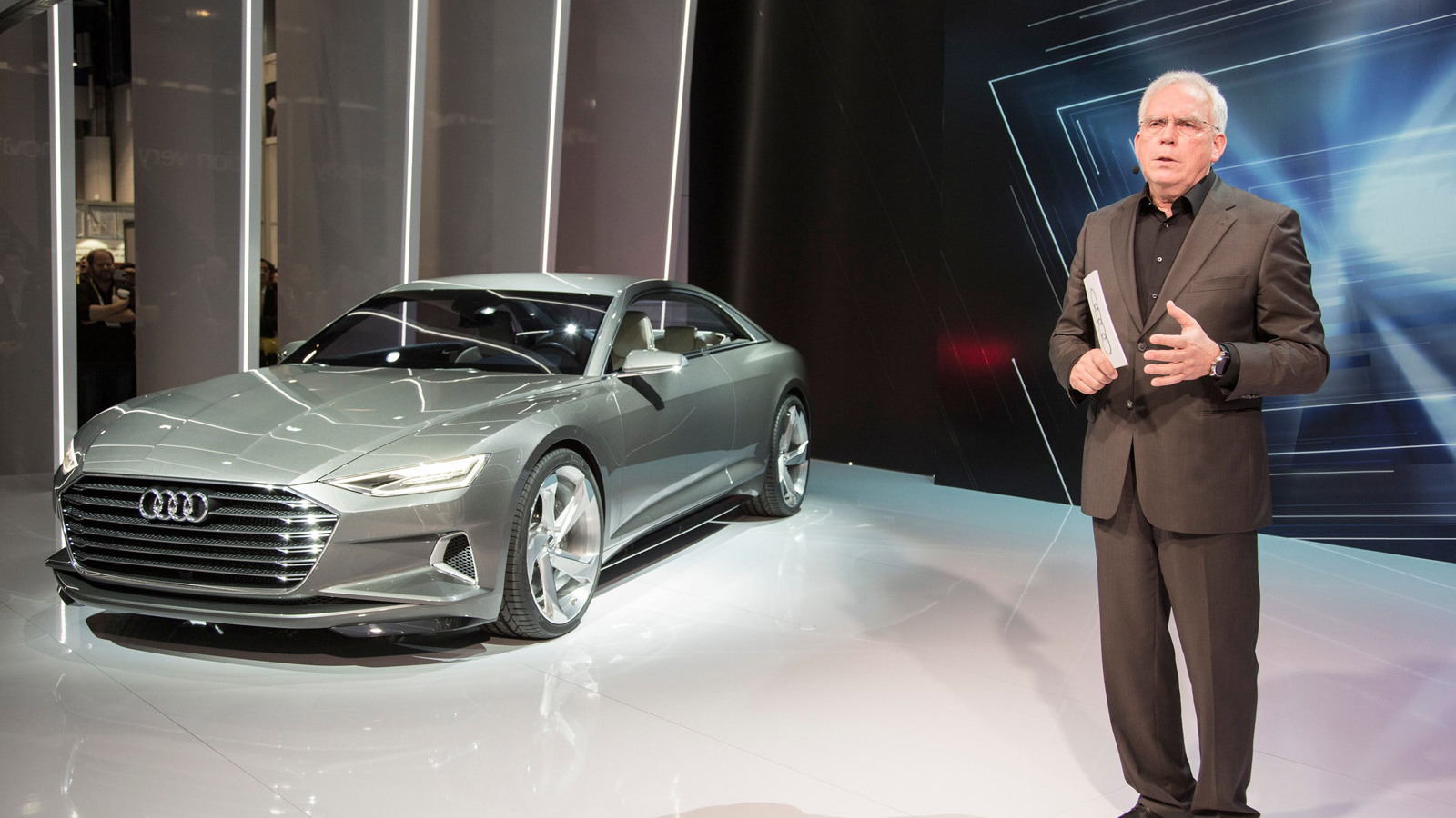 Audi Prologue Piloted Driving concept, 2015 Consumer Electronics Show
