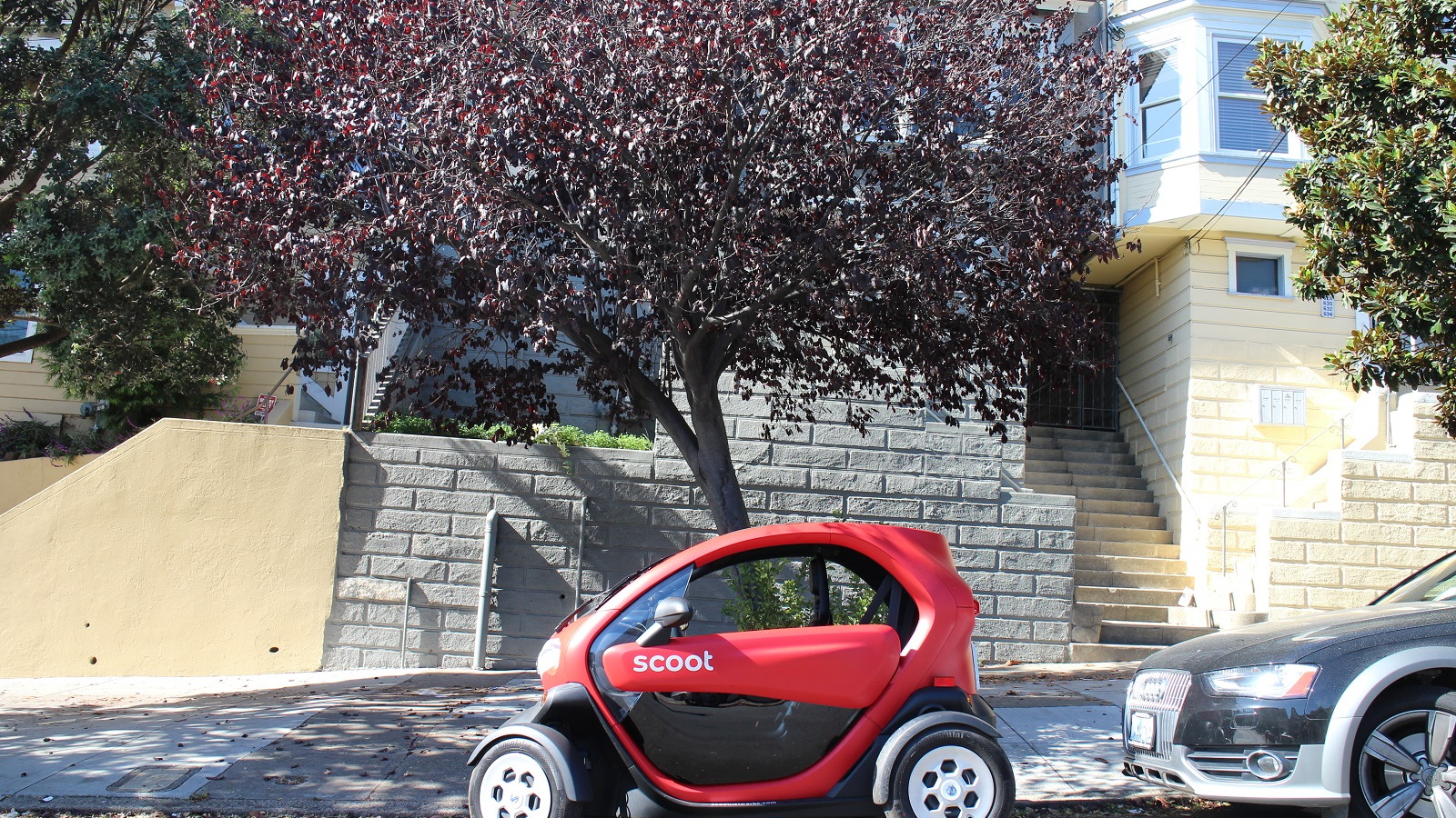 Scoot Quad (nee Renault Twizy) tested in San Francisco, Oct 2015
