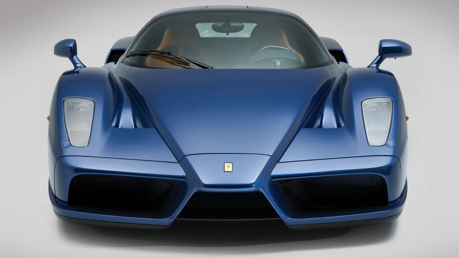 Rare blue Ferrari Enzo heading to auction in London.