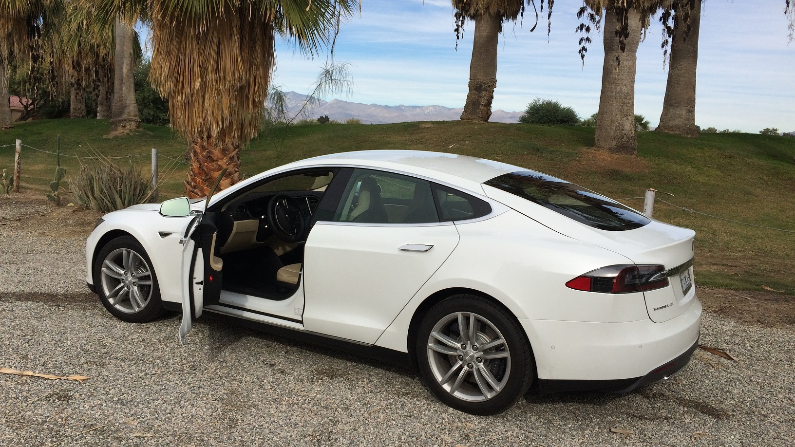 2014 Tesla Model S owned by Tom + Jeff of Palm Springs, California