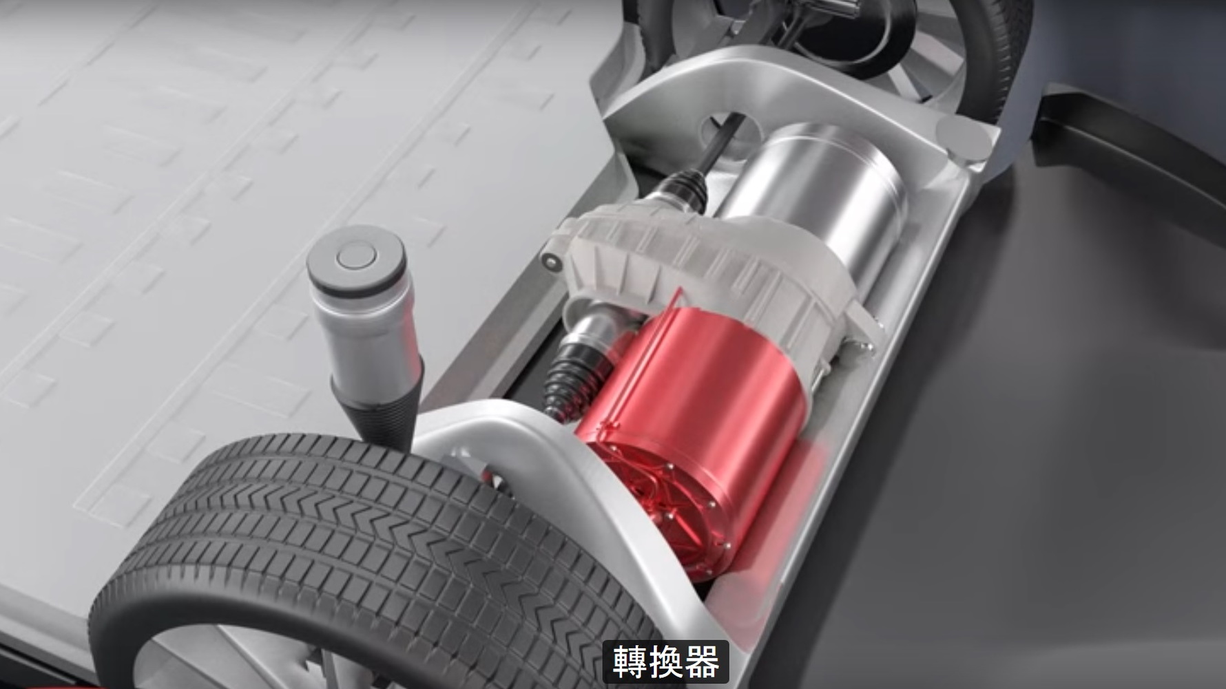Electric motor, shown in 'How Does an Electric Car Work?' video by Learn Engineering