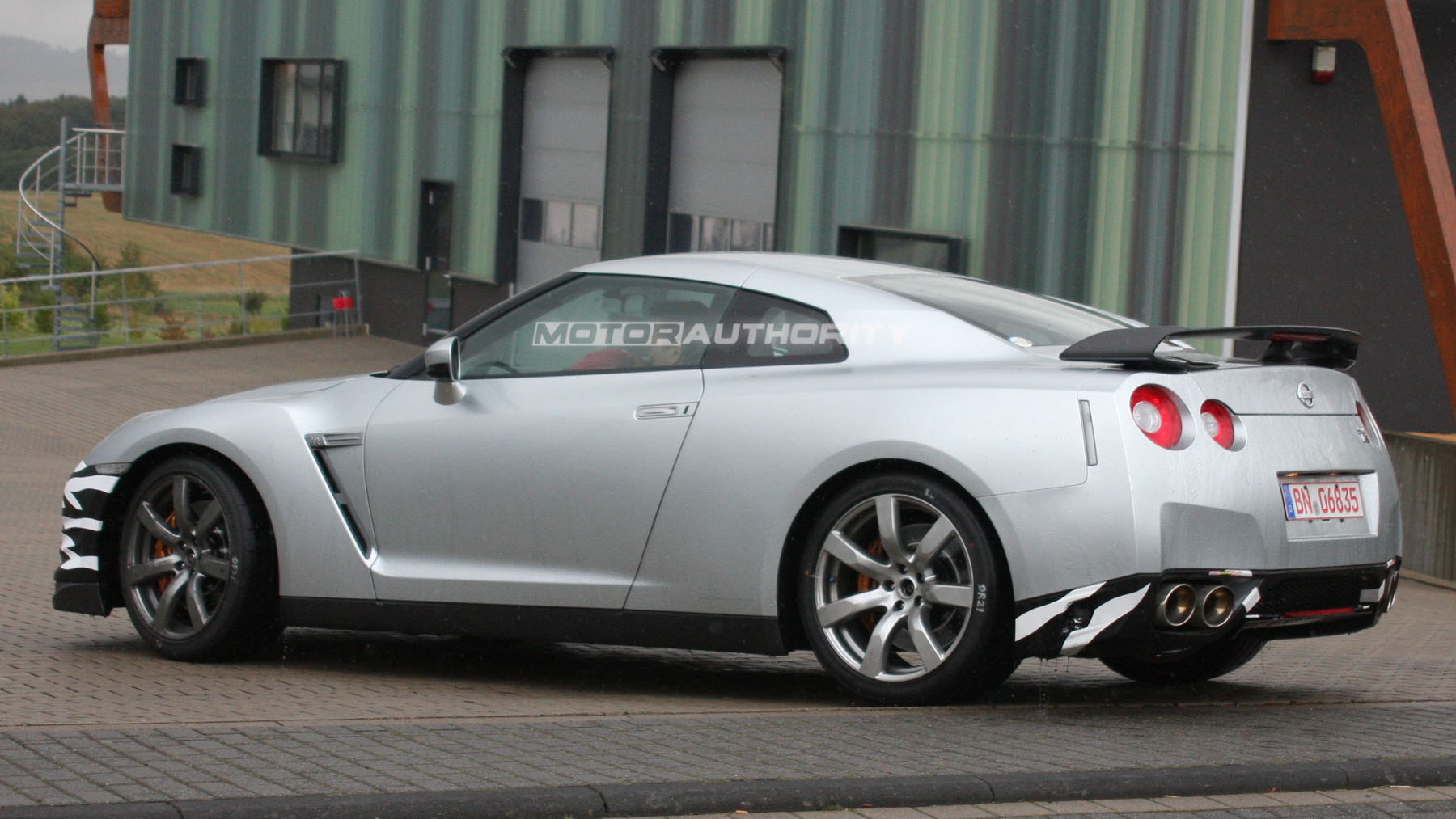 2011 Nissan GT-R SpecM spy shots