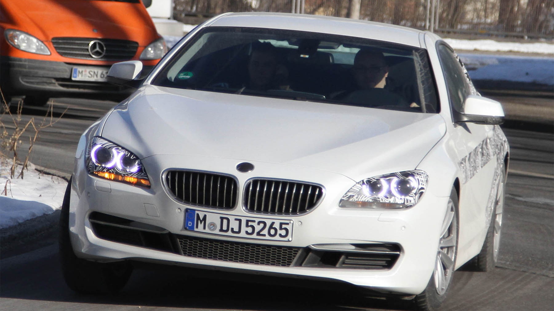 2012 BMW 6-Series Coupe spy shots