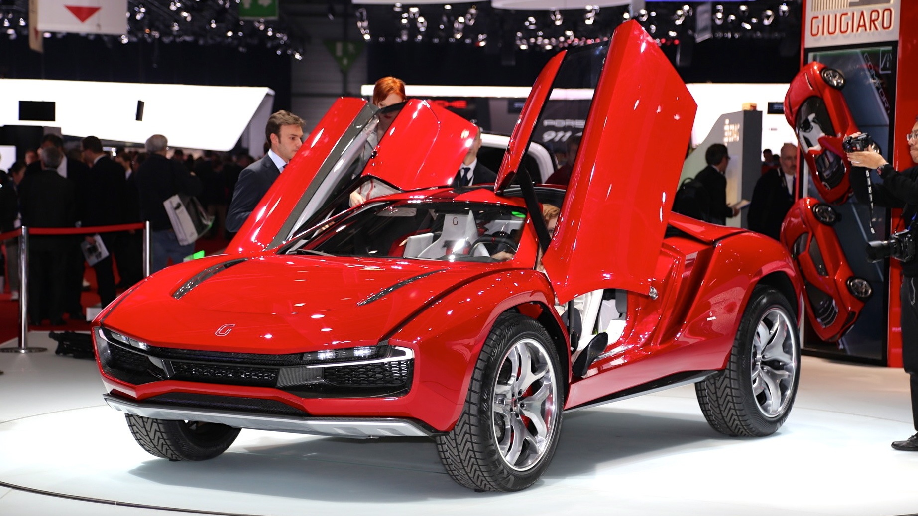 Italdesign Giugiaro Parcour Concept, 2013 Geneva Motor Show