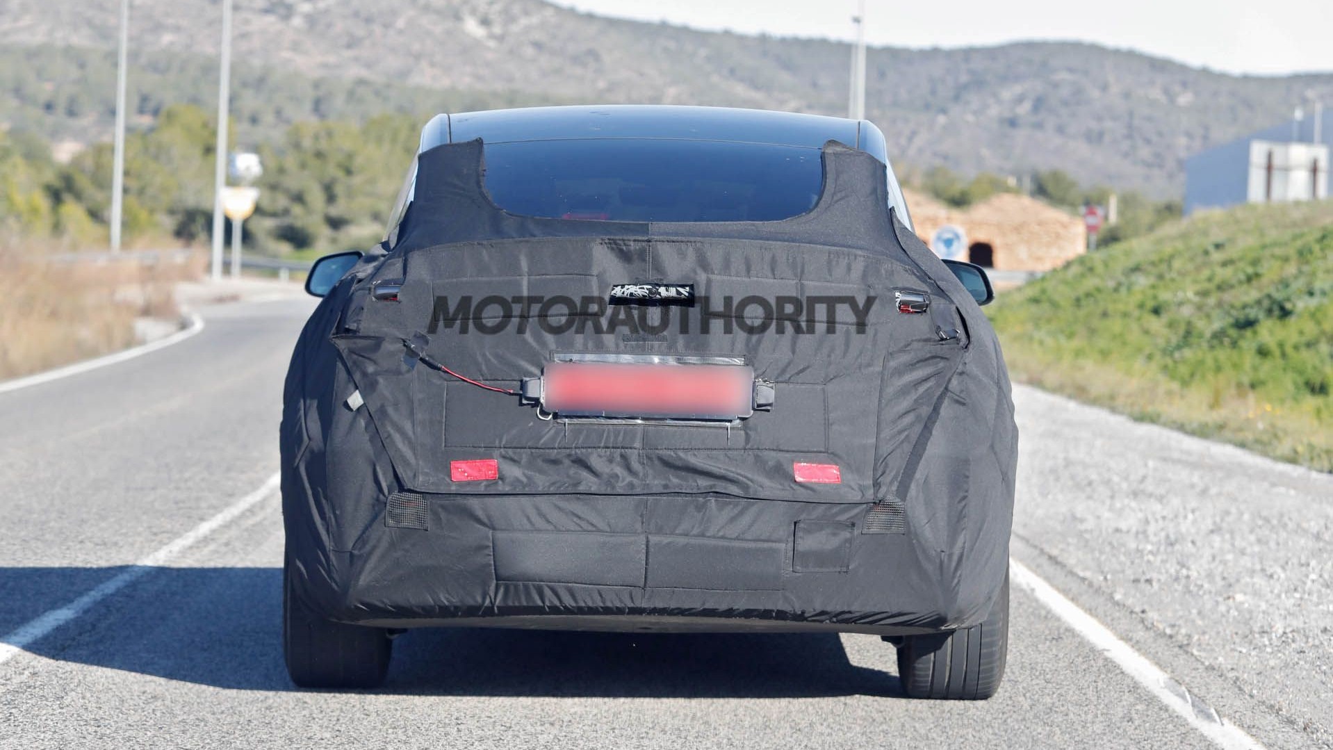 2025 Tesla Model Y Juniper spy shots &ndash; Photo via Baldauf