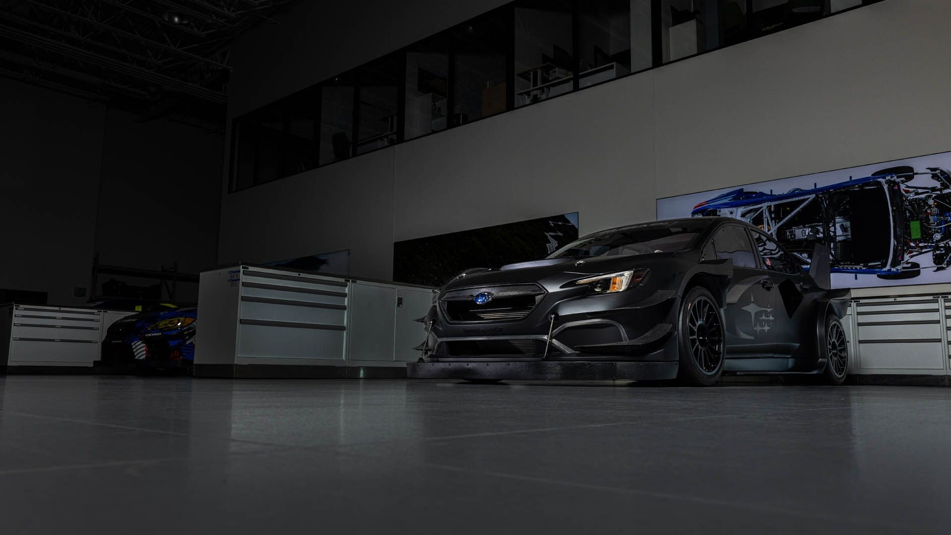 Project Midnight 2024 Subaru WRX race car