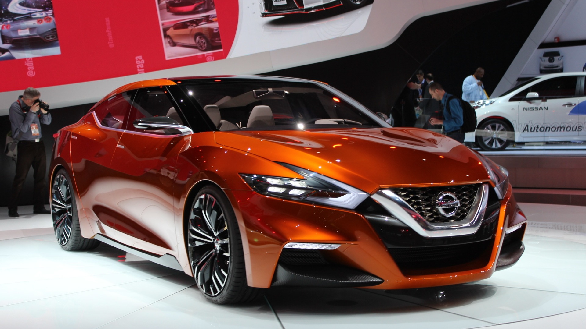 Nissan Sport Sedan Concept  -  2014 Detroit Auto Show live photos