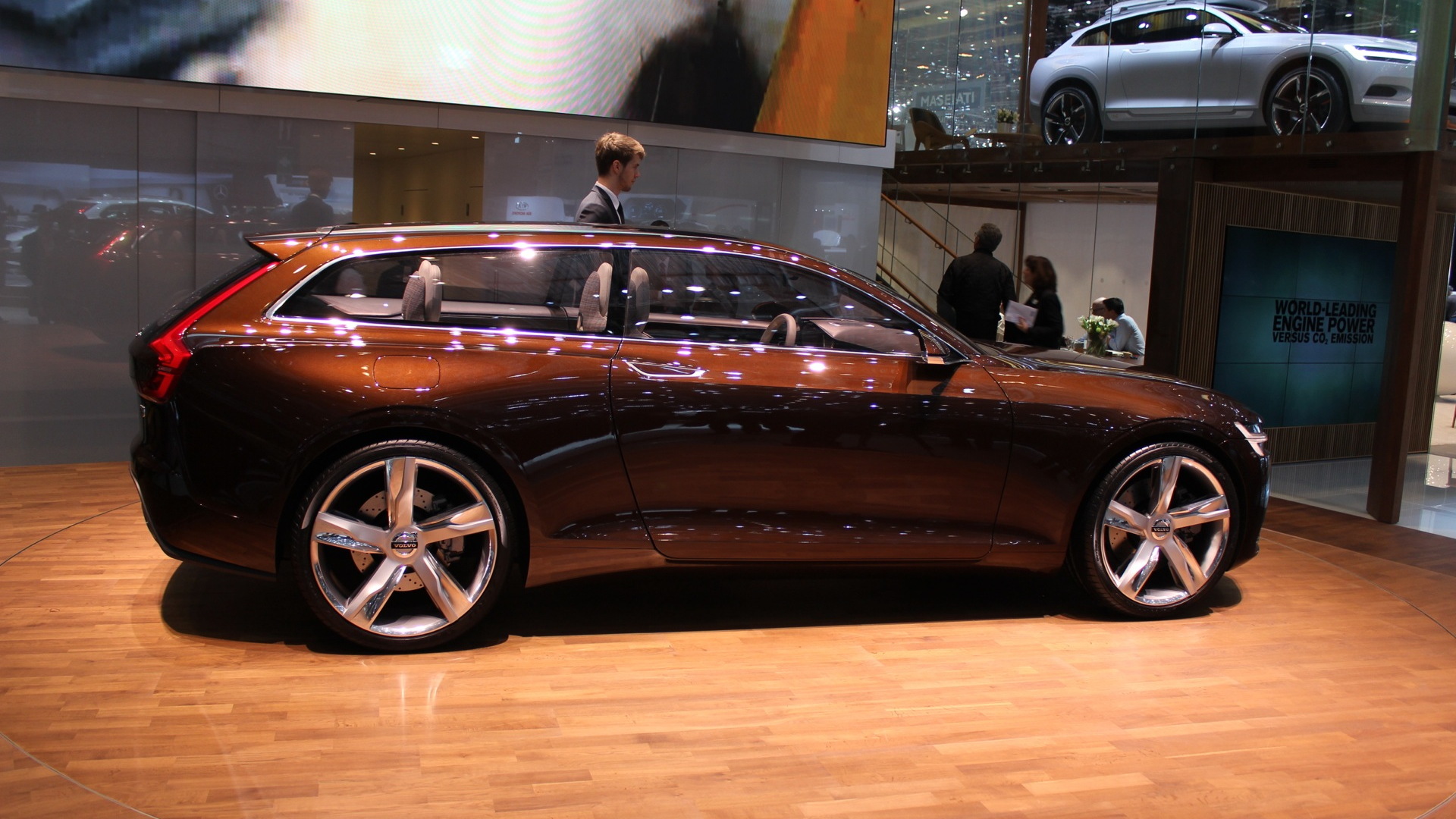 Volvo Concept Estate  -  2014 Geneva Auto Show live photos
