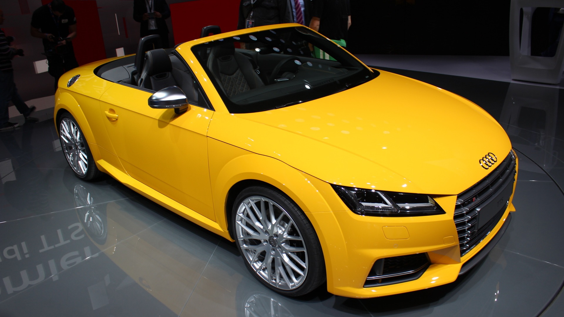Yellow Audi Tt Convertible For Sale