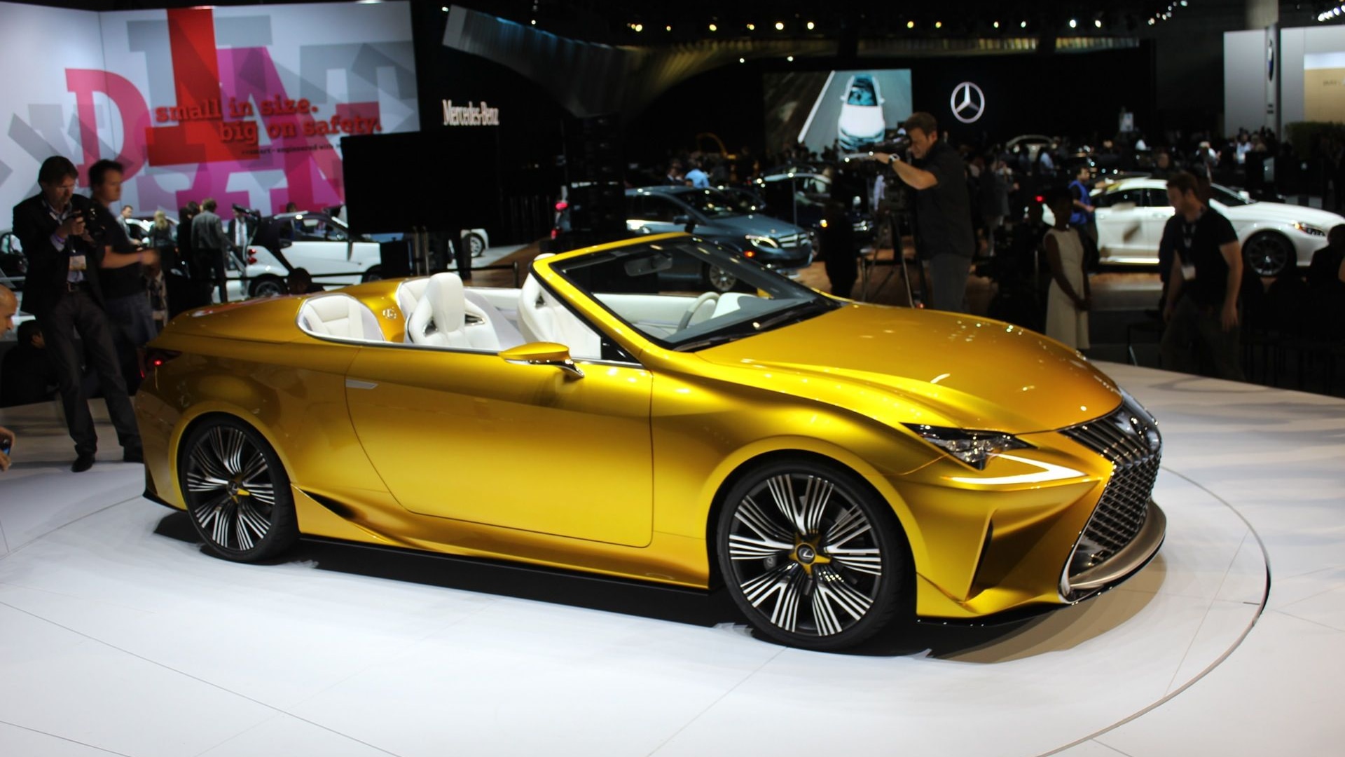 Lexus LF-C2 Concept Convertible  -  2014 Los Angeles Auto Show live photos