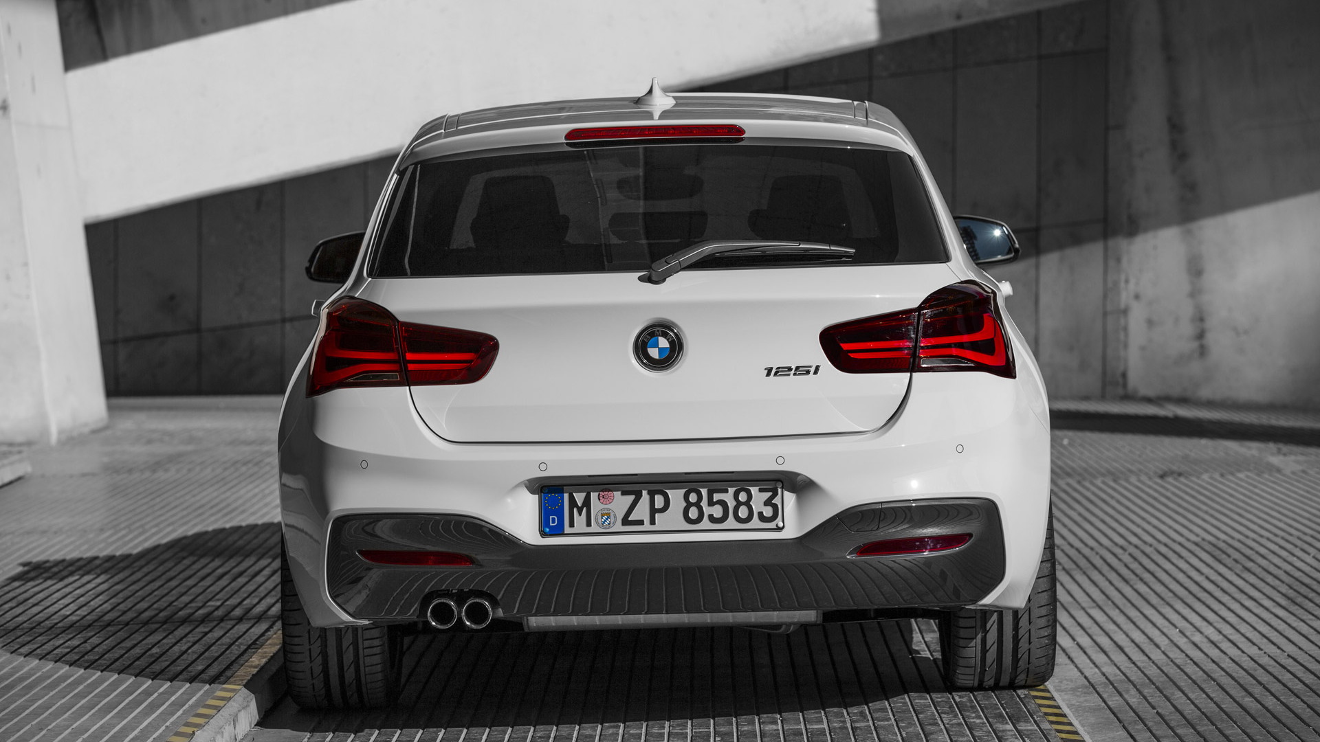 2015 BMW 1-Series Hatchback equipped with M Sport package