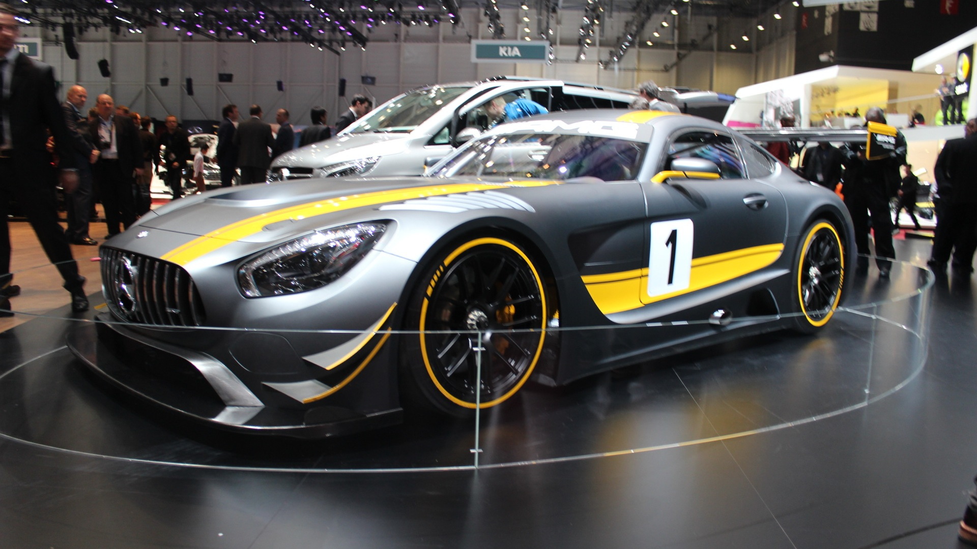 2016 Mercedes-AMG GT3 race car, 2015 Geneva Motor Show
