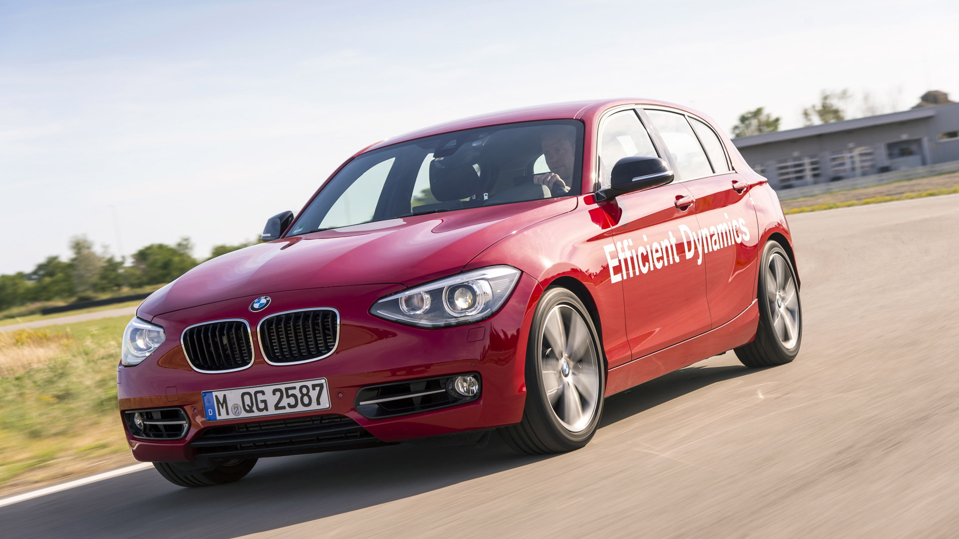 BMW 1-Series Hatchback prototype with direct water injection