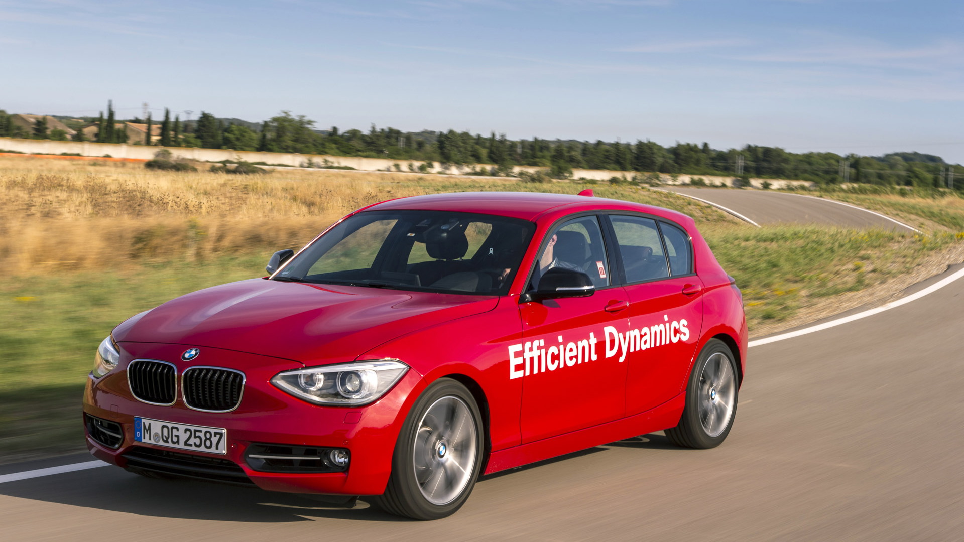 BMW 1-Series Hatchback prototype with direct water injection