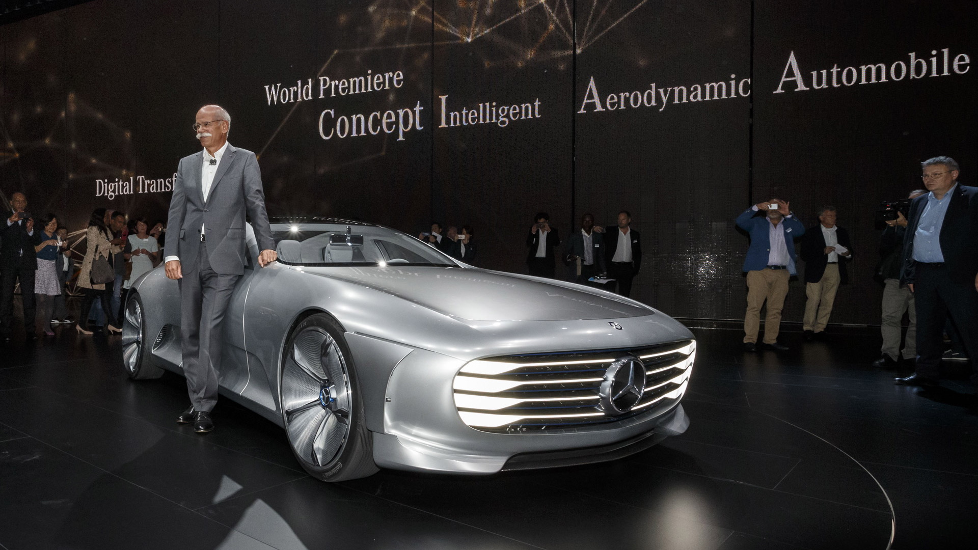 Mercedes-Benz Intelligent Aerodynamic Automobile concept, 2015 Frankfurt Auto Show
