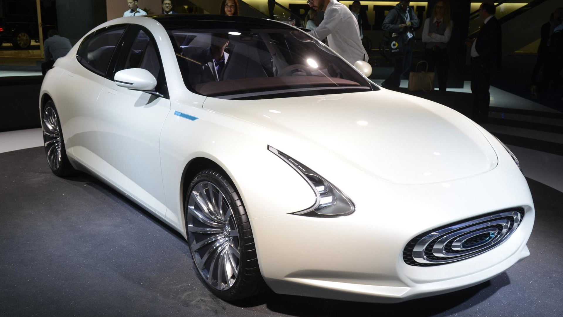 Thunder Power Sedan concept, 2015 Frankfurt Auto Show