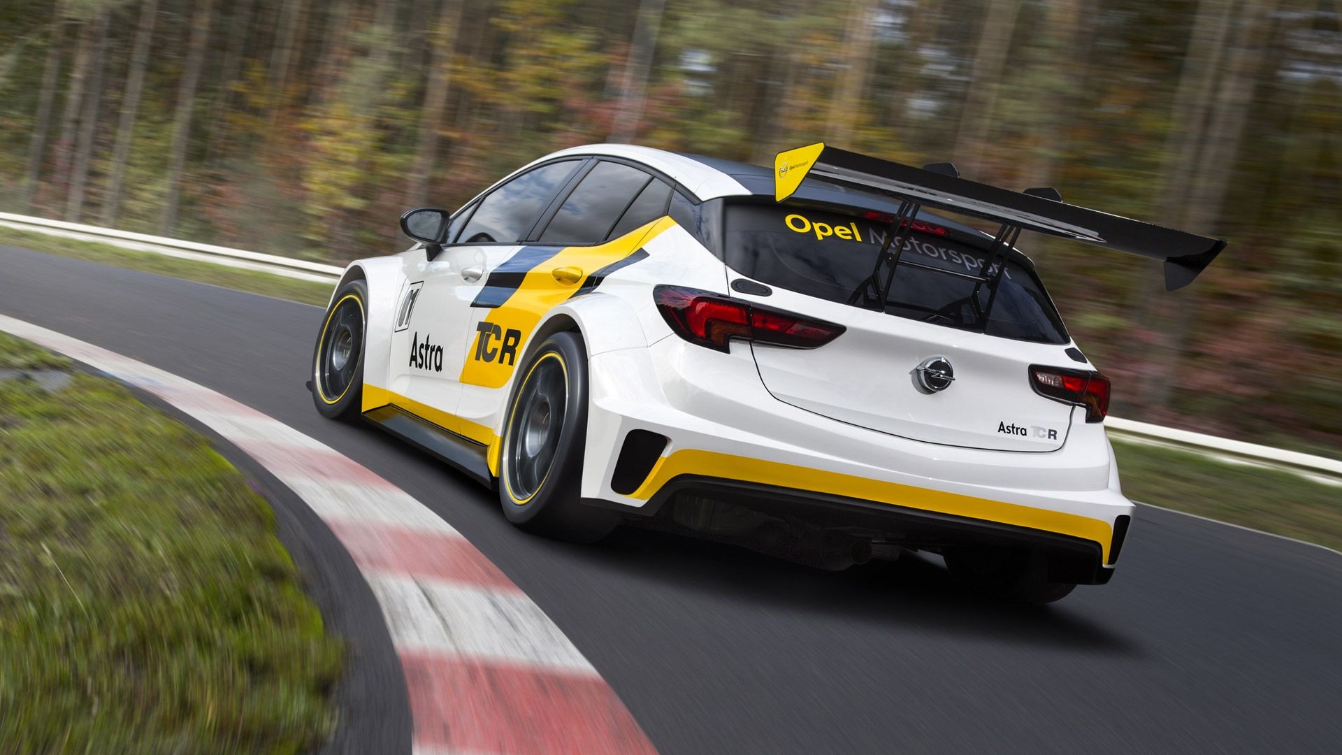 2016 Opel Astra TCR race car