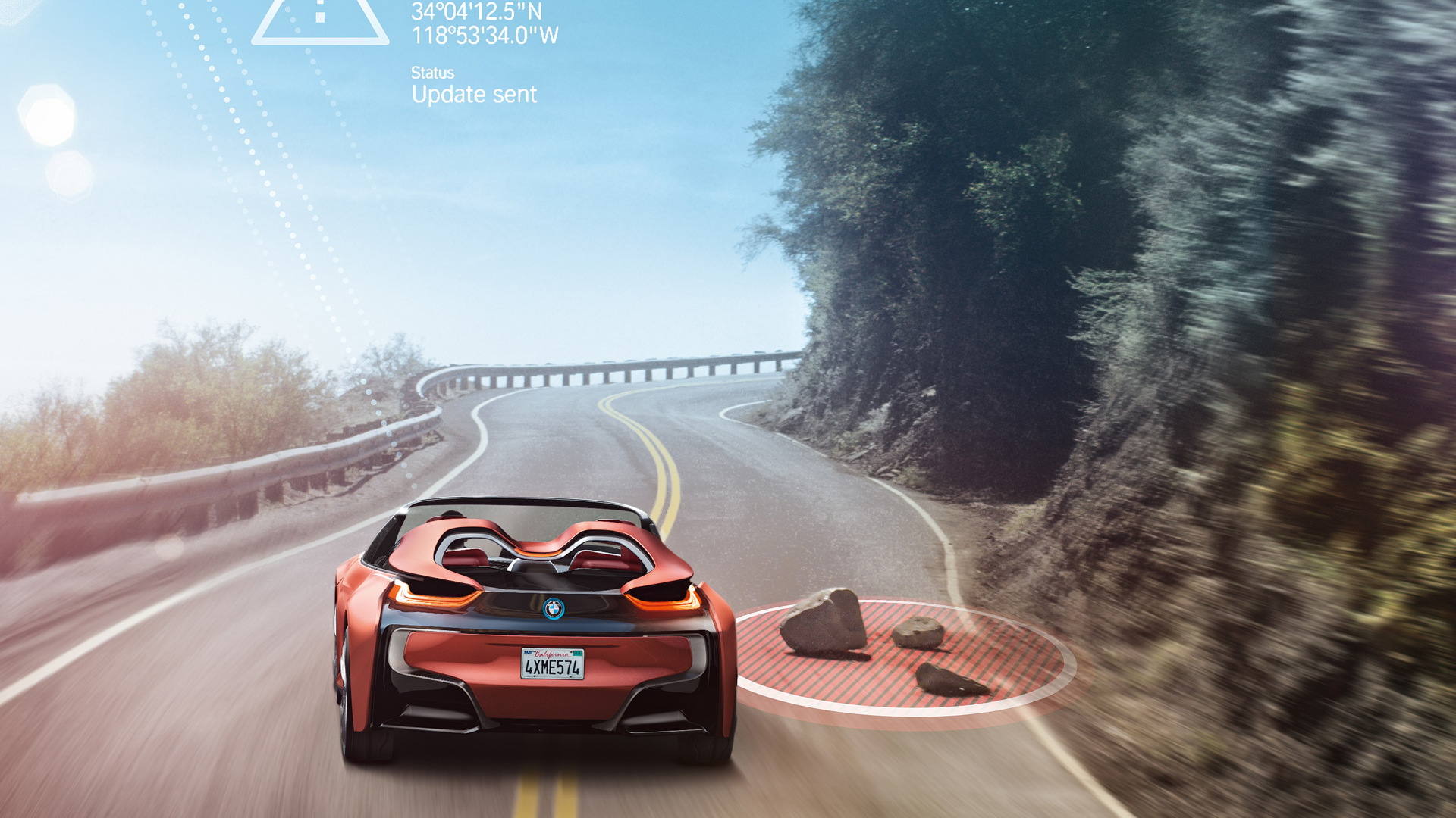 BMW i Future Interaction concept - 2016 Consumer Electronics Show