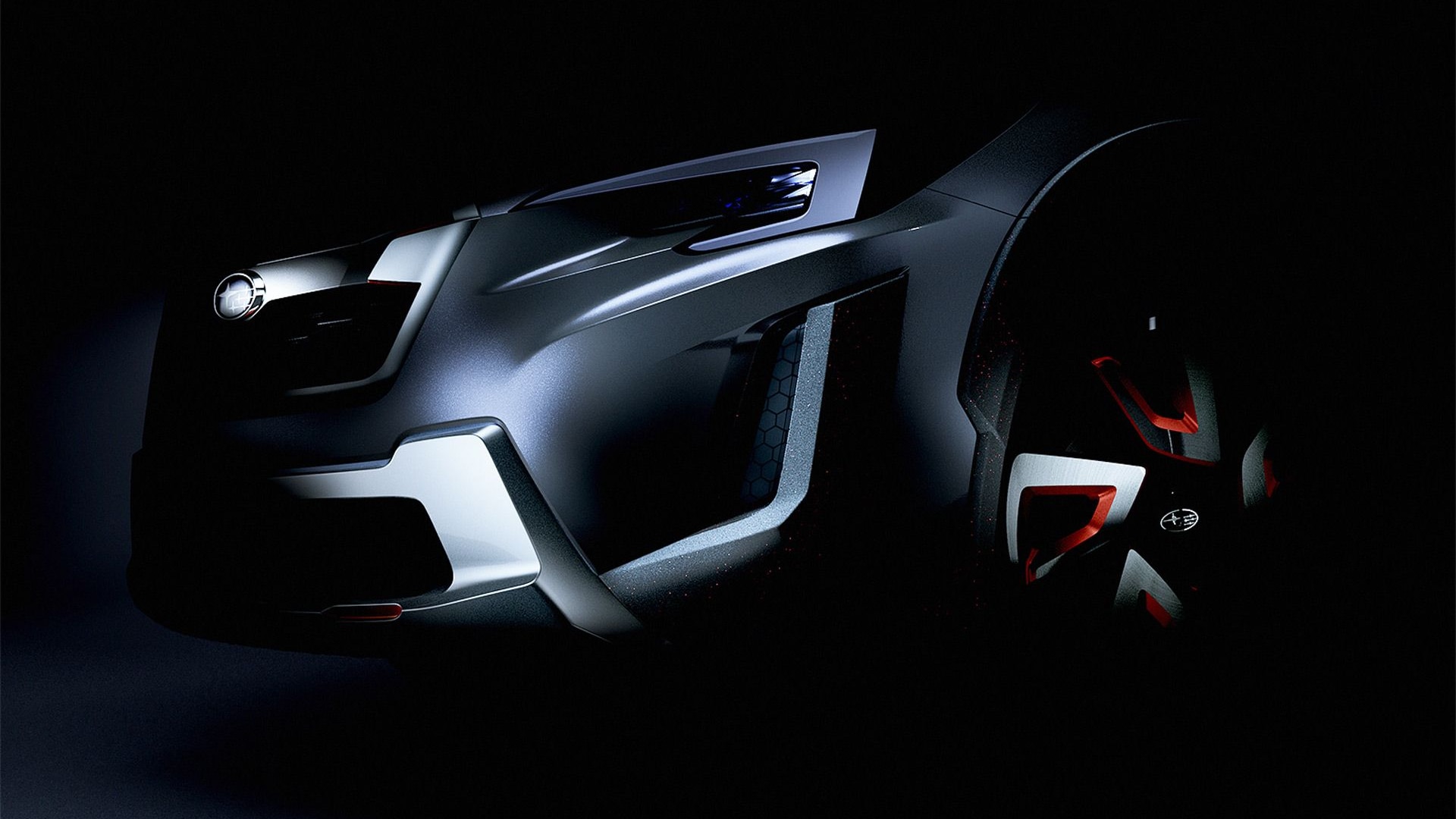 Teaser for Subaru XV concept debuting at 2016 Geneva Motor Show
