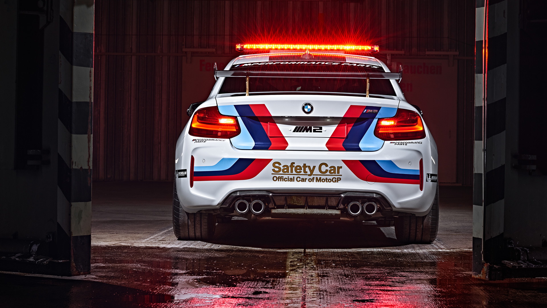 BMW M2 official safety car for the 2016 MotoGP season