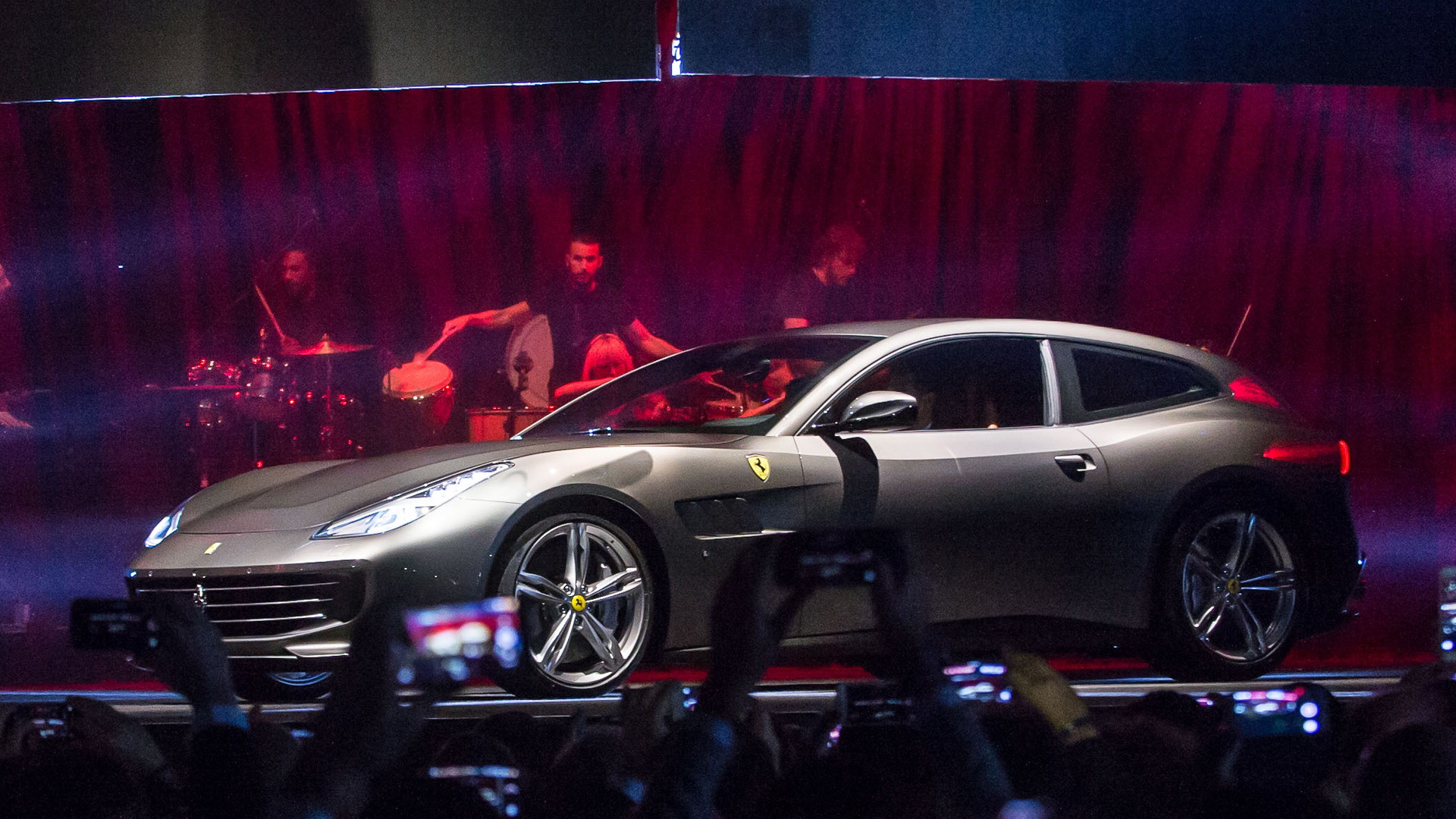 Ferrari GTC4 Lusso launch at Villa Erba, February 15, 2016