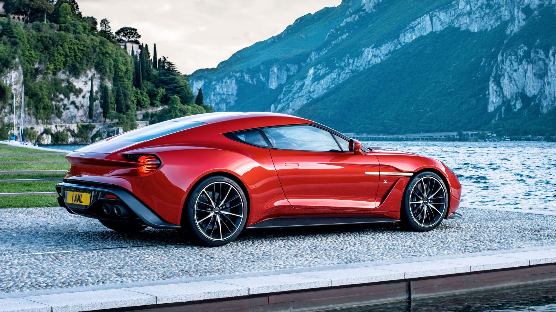 Aston Martin Vanquish Zagato concept, 2016 Concorso d'Eleganza Villa d'Este