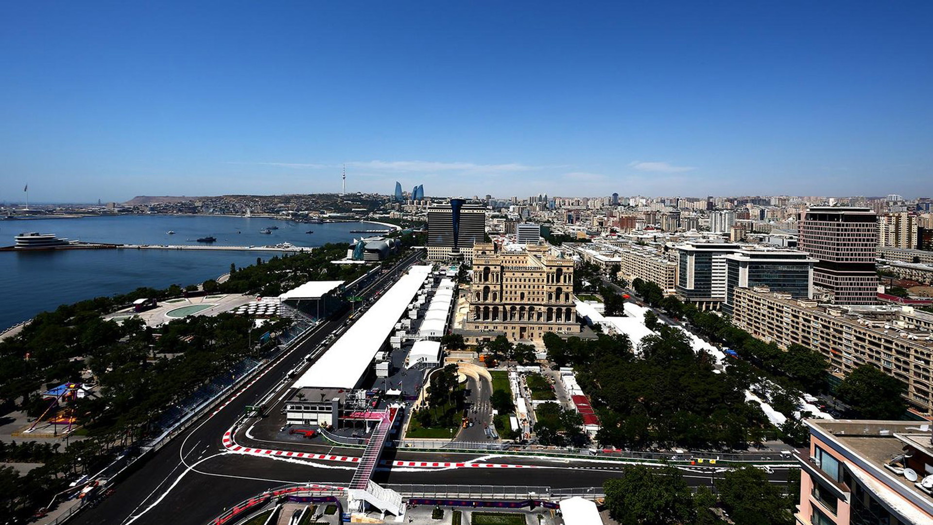 Baku City Circuit, site of the 2016 Formula One European Grand Prix - Image via Red Bull Racing