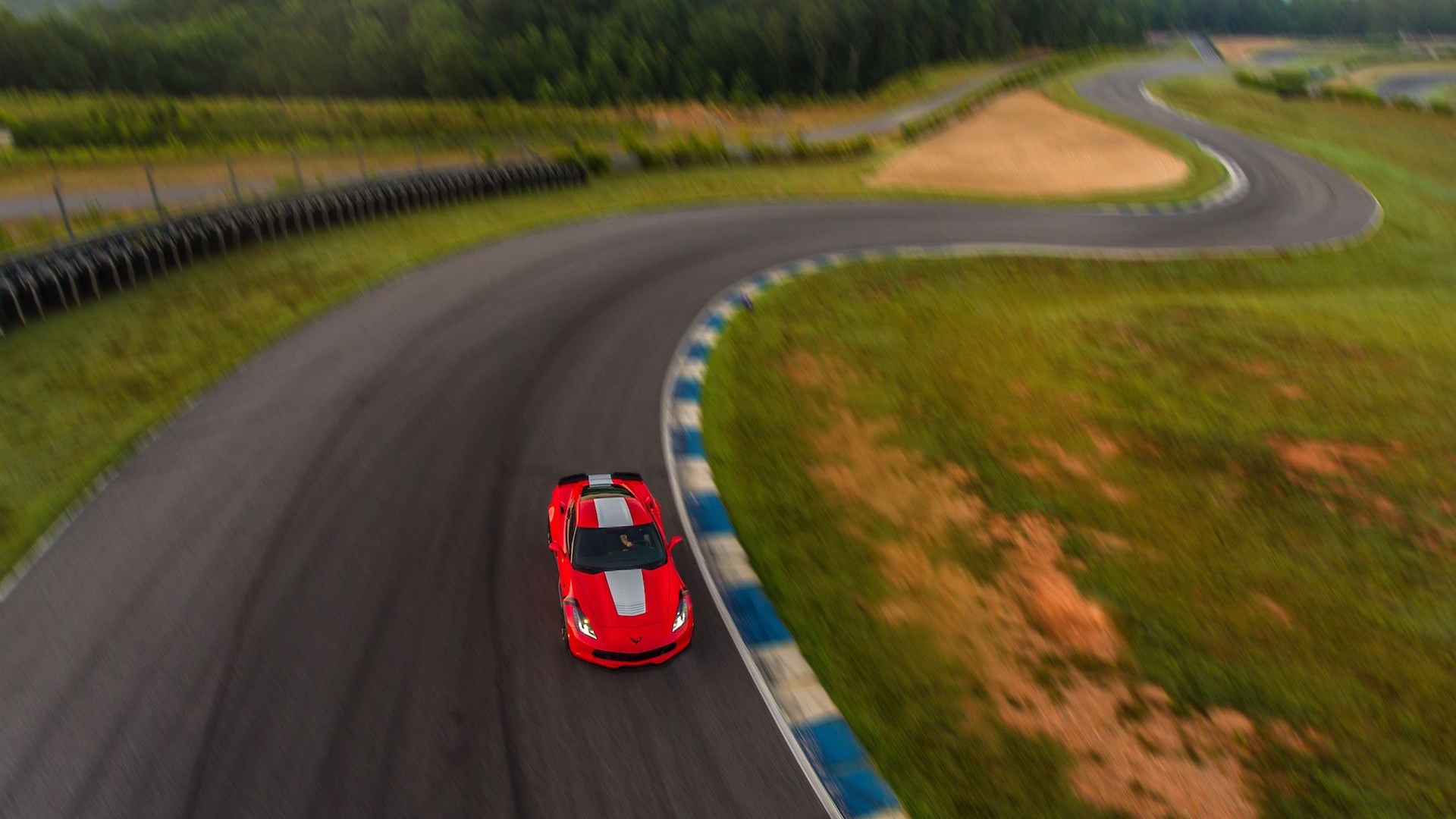 2017 Chevrolet Corvette Grand Sport, red