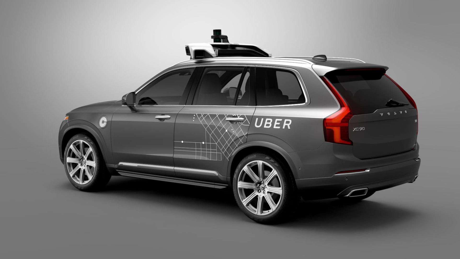 Uber’s Volvo XC90 autonomous car prototype