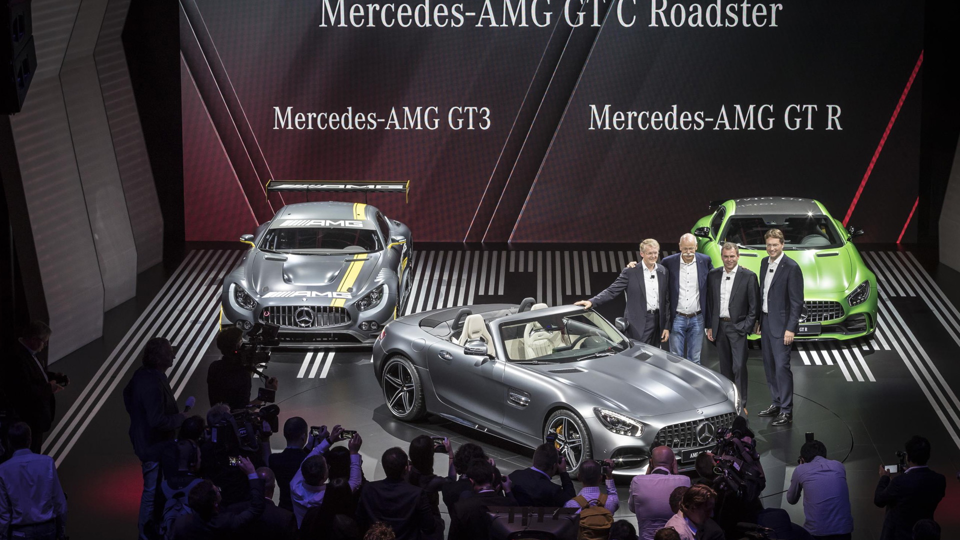 2018 Mercedes-AMG GT C Roadster, 2016 Paris auto show