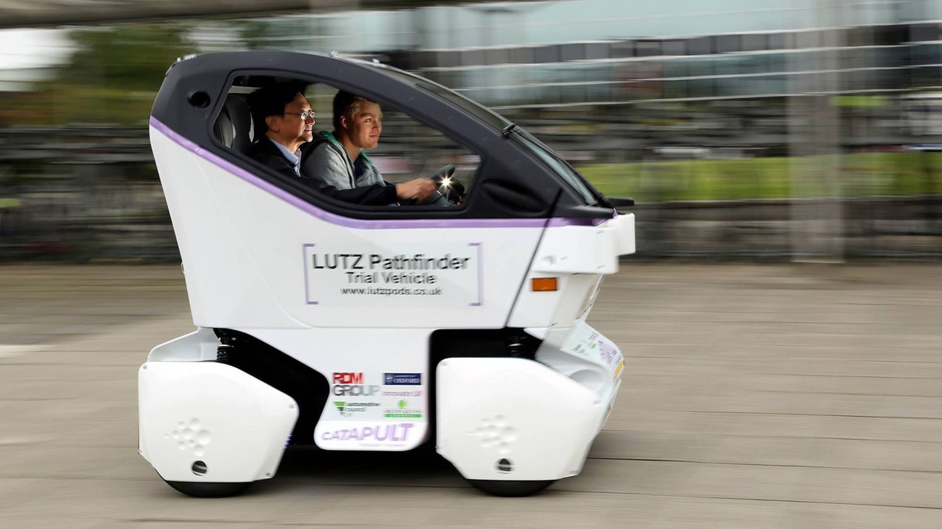 LUTZ Pathfinder self-driving pod car prototype