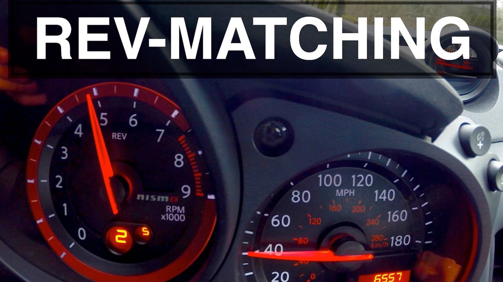 Here's how you rev-match with your manual transmission