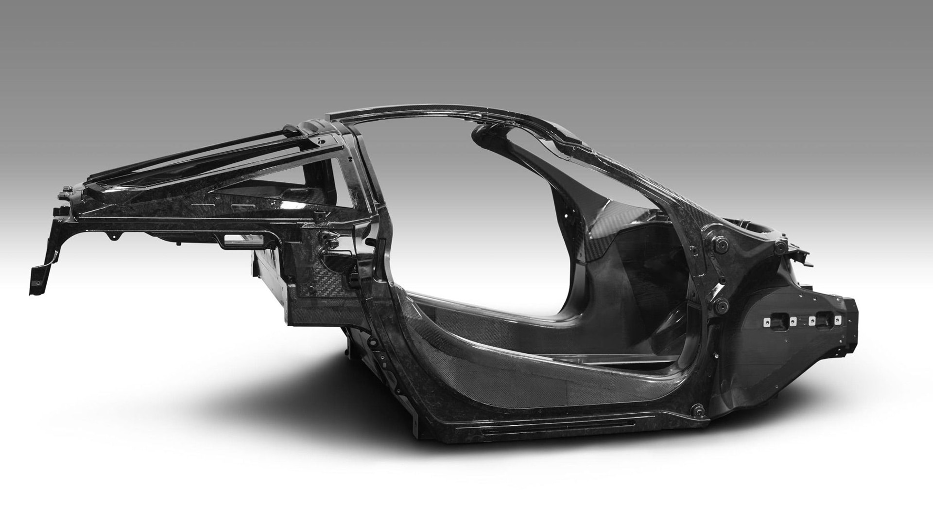 McLaren Monocage II carbon fiber monocoque structure